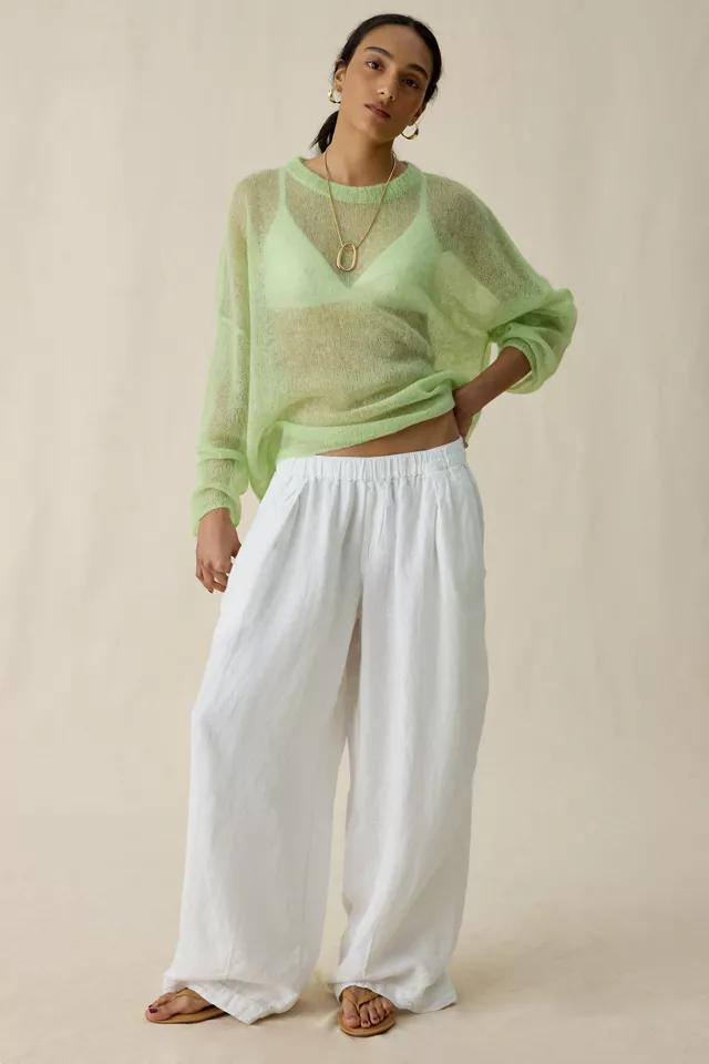 Muse Assembly Willow Sheer Oversized Sweater by MUSE ASSEMBLY