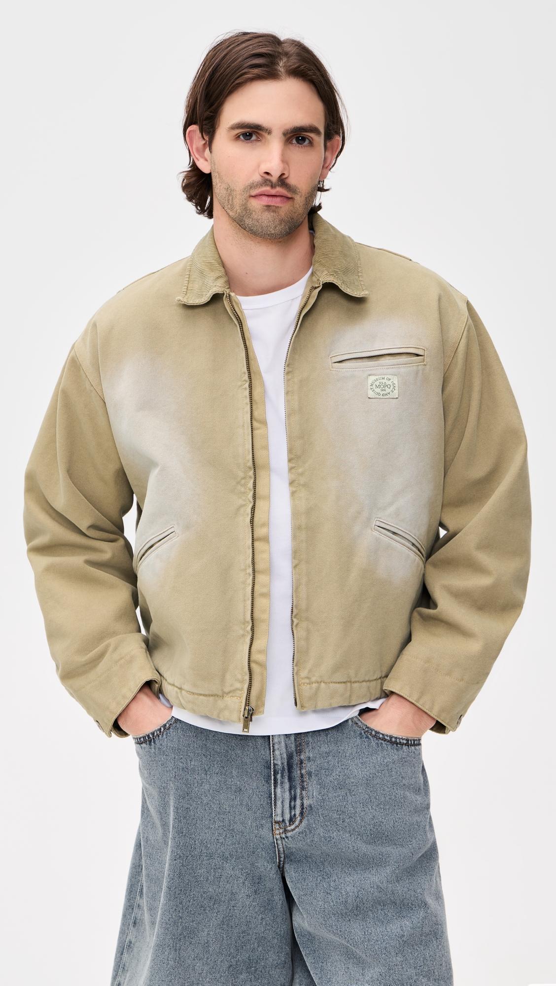 Utility Canvas Jacket by MUSEUM OF PEACE AND QUIET