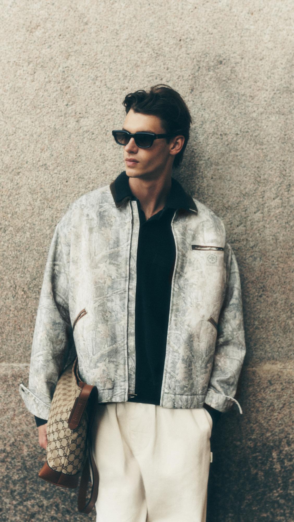 Utility Canvas Work Jacket by MUSEUM OF PEACE AND QUIET Utility Canvas Work Jacket by MUSEUM OF PEACE AND QUIET