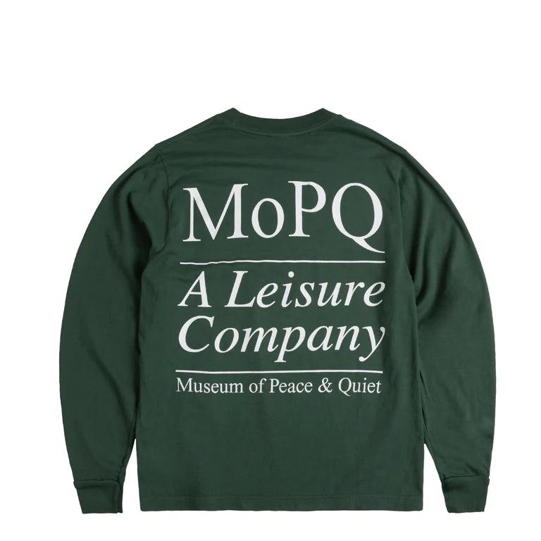 MUSEUM OF PEACE AND QUIET - A Leisure Co. L/S Shirt - (Forest) by MUSEUM OF PEACE&QUIET