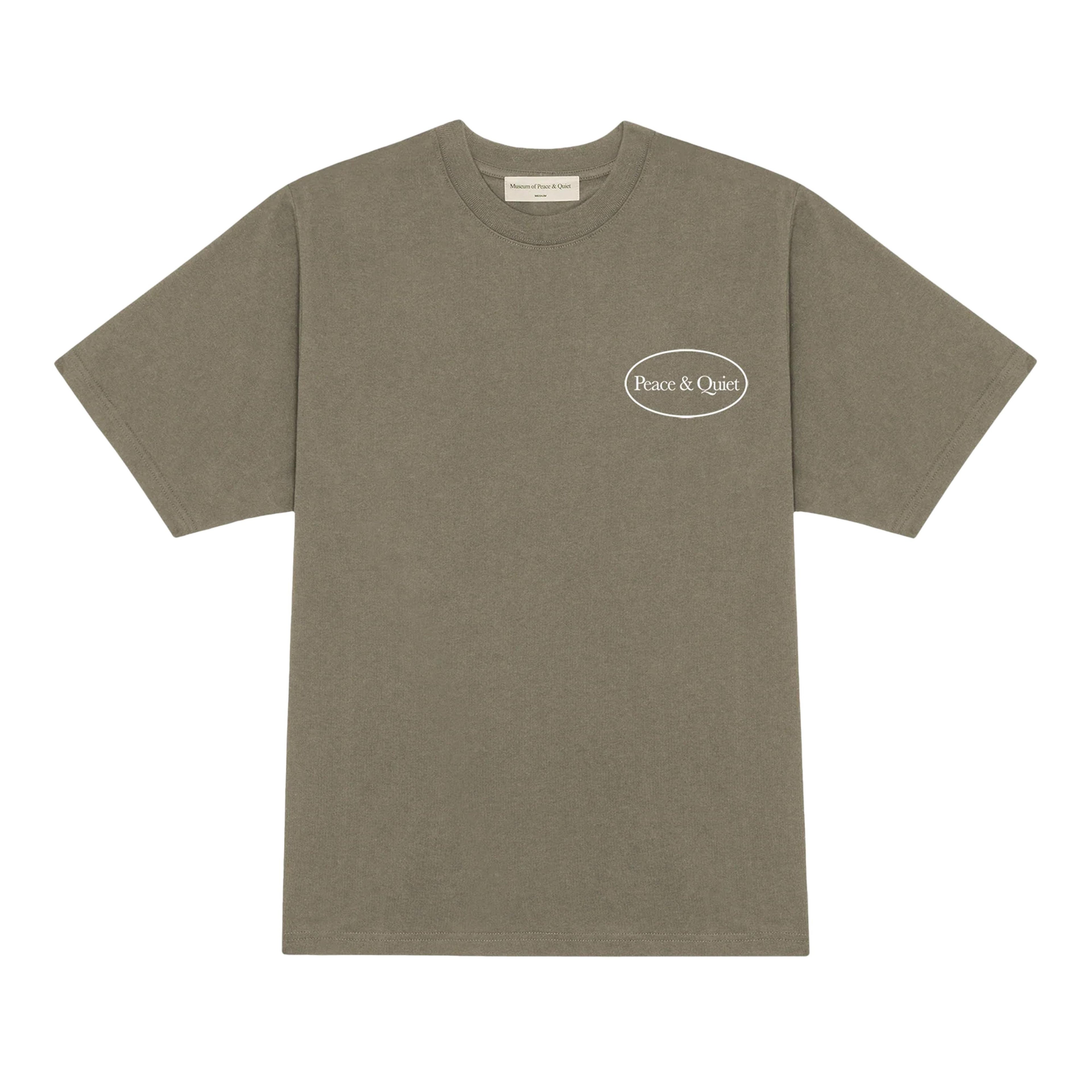 MUSEUM OF PEACE AND QUIET - Museum Hours T-Shirt - (Clay) by MUSEUM OF PEACE&QUIET