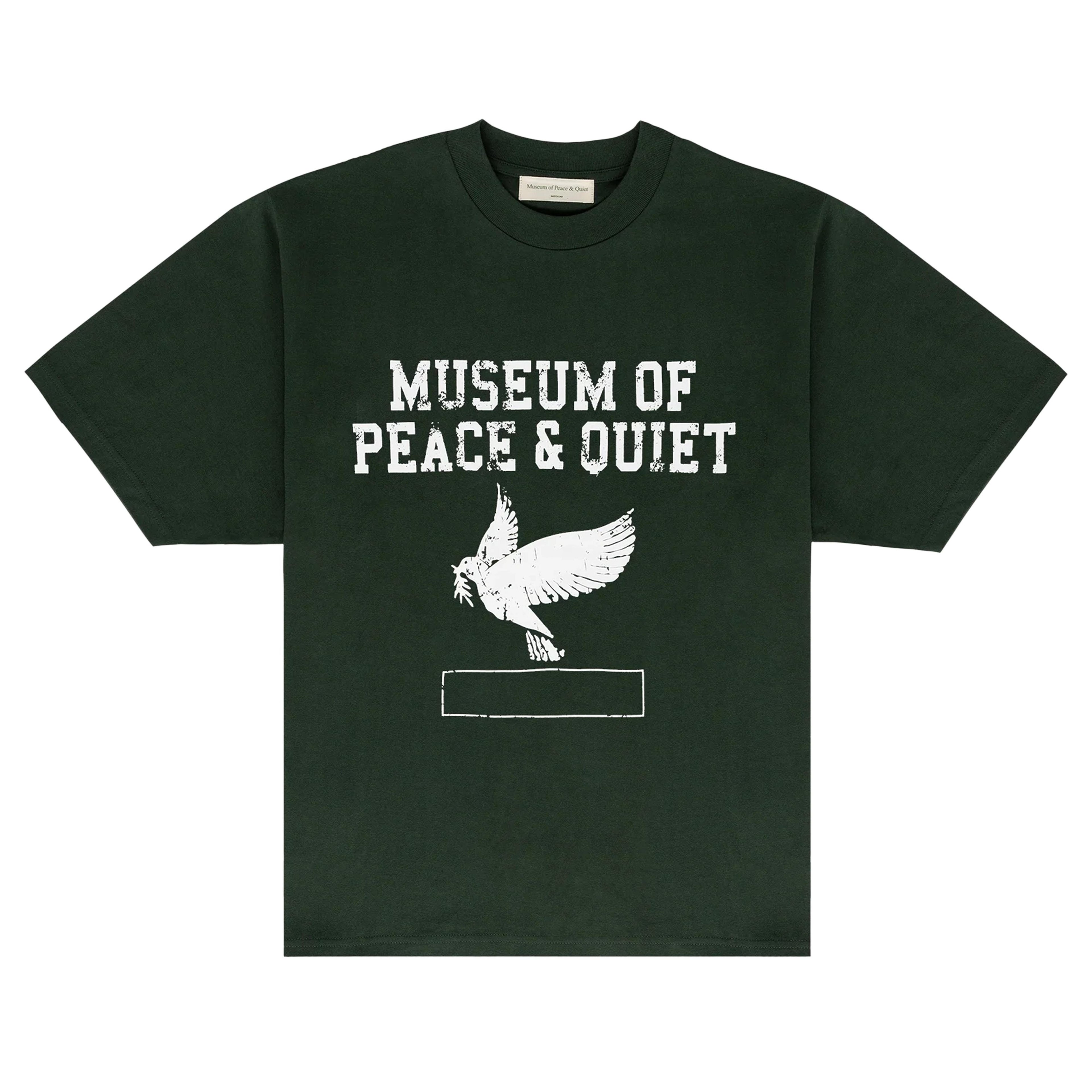 MUSEUM OF PEACE AND QUIET - P.E. T-Shirt - (Forest) by MUSEUM OF PEACE&QUIET