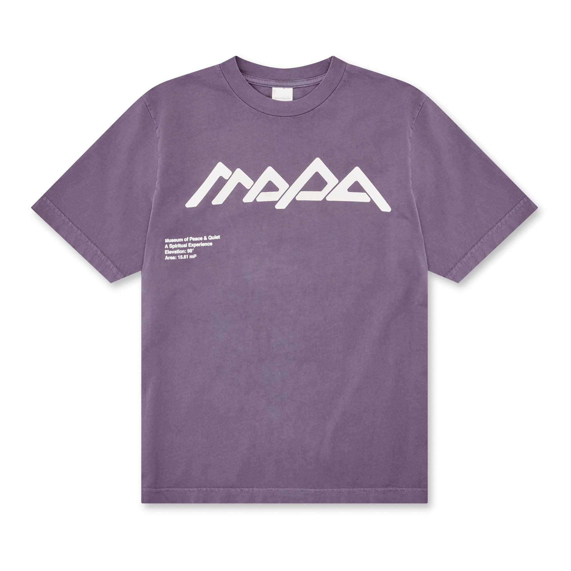 Museum Of Peace And Quiet - Peaks T-Shirt - (Purple) by MUSEUM OF PEACE&QUIET