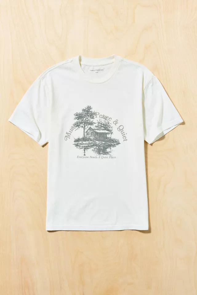 Museum Of Peace & Quiet Quiet Place Graphic Tee by MUSEUM OF PEACE&QUIET