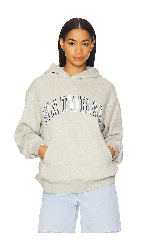 Museum of Peace and Quiet Natural Hoodie in Grey by MUSEUM OF PEACE&QUIET