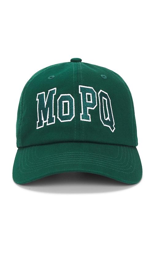 Museum of Peace and Quiet University Distressed Dad Hat in Green by MUSEUM OF PEACE&QUIET