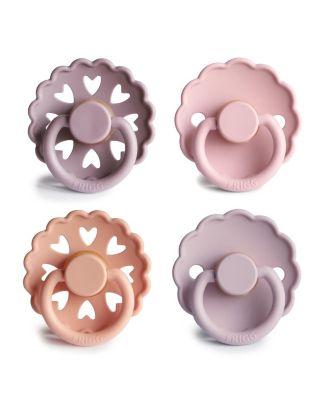 FRIGG 4-Pack Sunset Bliss Rubber Pacifiers by MUSHIE