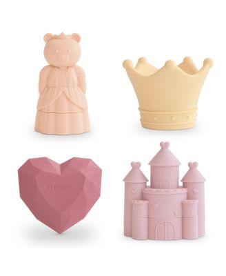 Princess Mold Free Bath Play Set - 4 Pack by MUSHIE