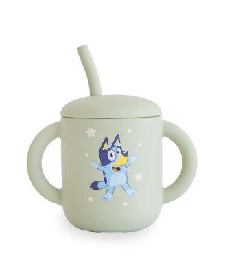 Unisex Silicone Training Cup + Straw - Baby by MUSHIE