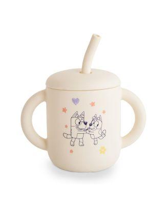 Unisex Silicone Training Cup + Straw - Baby by MUSHIE