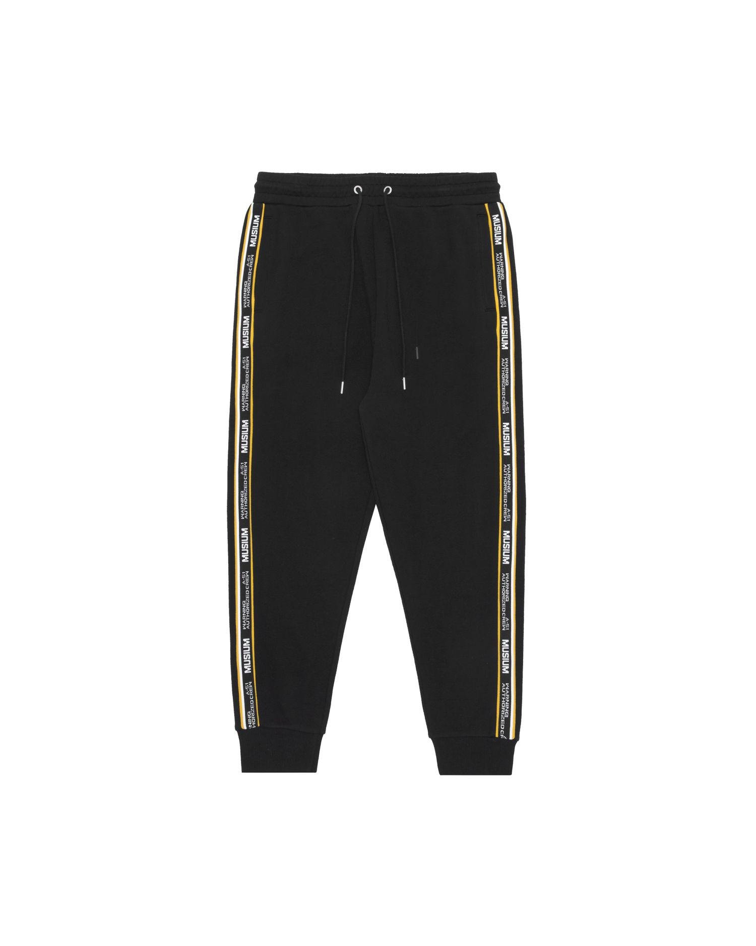 Logo taped sweat joggers by MUSIUM DIV.