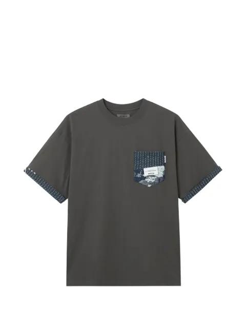 chest-pocket T-shirt by MUSIUM DIV.