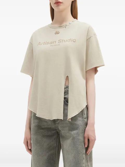 cotton T-shirt by MUSIUM DIV.