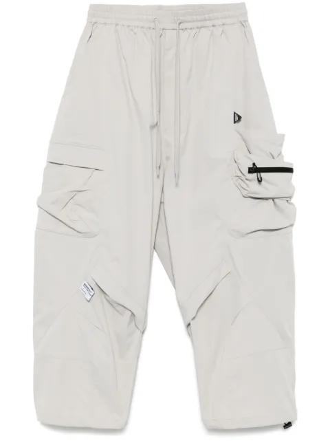 drawstring cargo trousers by MUSIUM DIV.