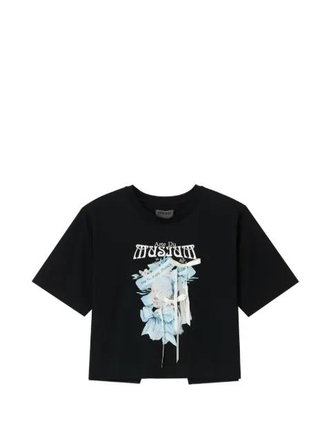 graphic-print T-shirt by MUSIUM DIV.