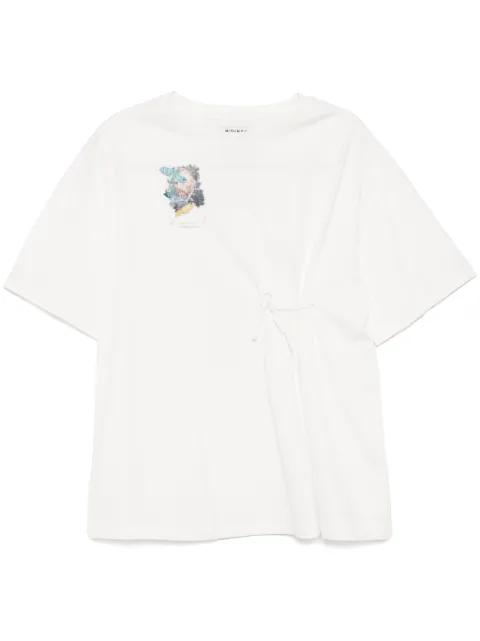 graphic-print T-shirt by MUSIUM DIV.