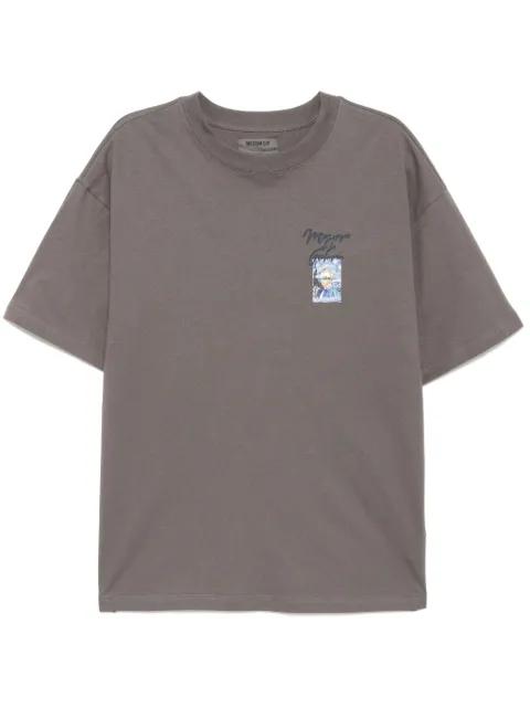 graphic-print T-shirt by MUSIUM DIV.