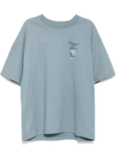 graphic-print T-shirt by MUSIUM DIV.