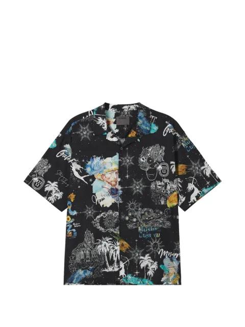 graphic print shirt by MUSIUM DIV.