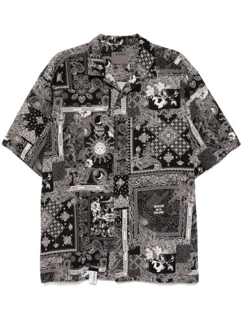 graphic-print shirt by MUSIUM DIV.