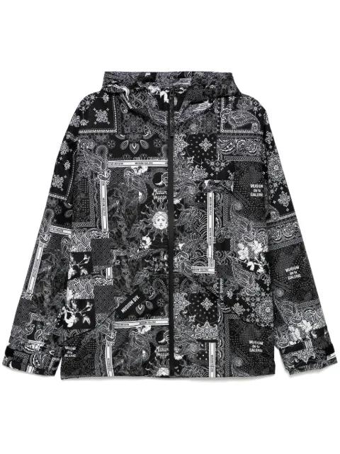 graphic-print windbreaker by MUSIUM DIV.