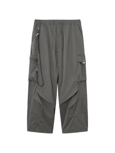 grey cargo pants by MUSIUM DIV.