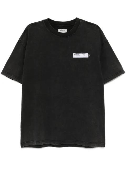 logo-patch T-shirt by MUSIUM DIV.