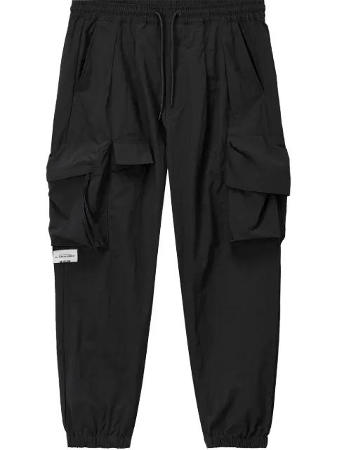 logo-patch track pants by MUSIUM DIV.