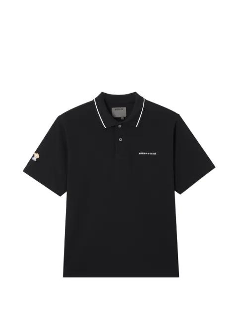 logo polo shirt by MUSIUM DIV.