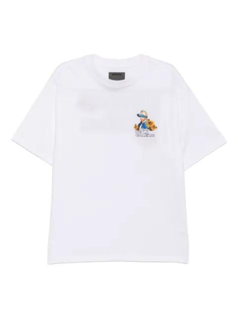 logo-print T-shirt by MUSIUM DIV.