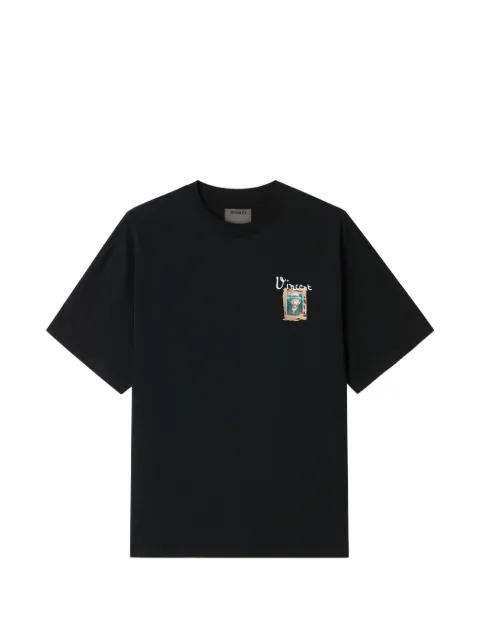 painting cotton T-shirt by MUSIUM DIV.