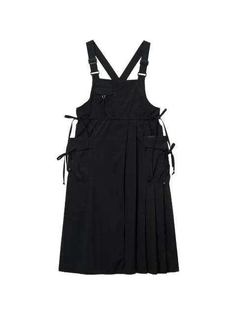 pleated midi dress by MUSIUM DIV.