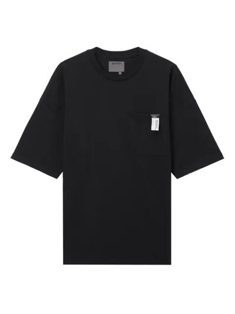 pocket-detail oversized T-shirt by MUSIUM DIV.