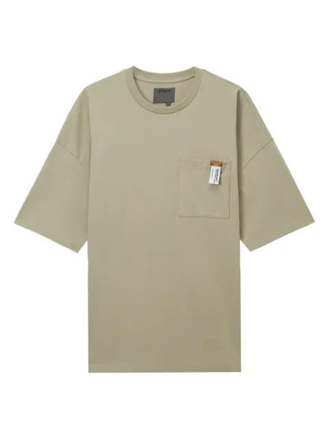 pocket-detail relaxed-fit T-shirt by MUSIUM DIV.