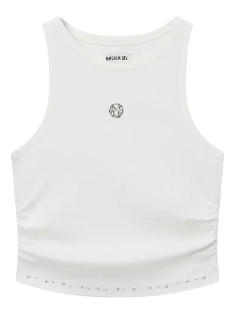 ribbed tank top by MUSIUM DIV.