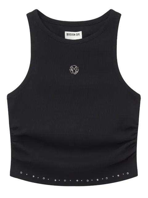 ribbed tank top by MUSIUM DIV.