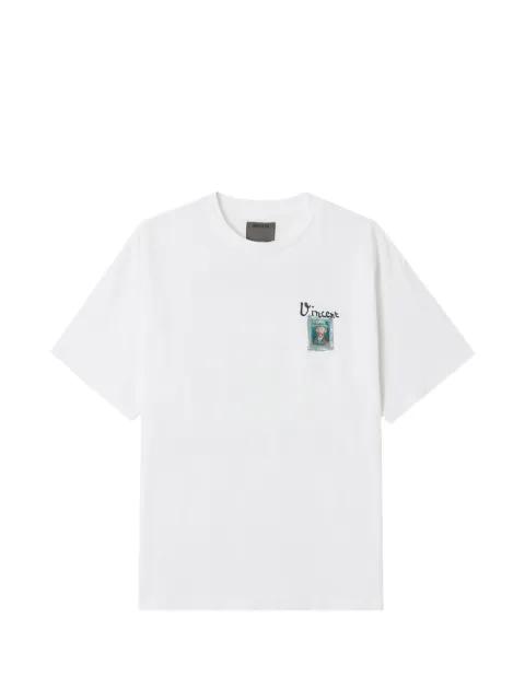 stamp graphic T-shirt by MUSIUM DIV.
