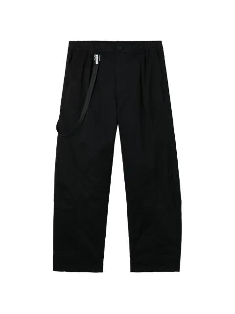 strap trousers by MUSIUM DIV.