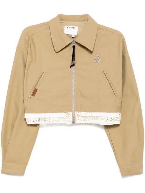 zipped jacket by MUSIUM DIV.