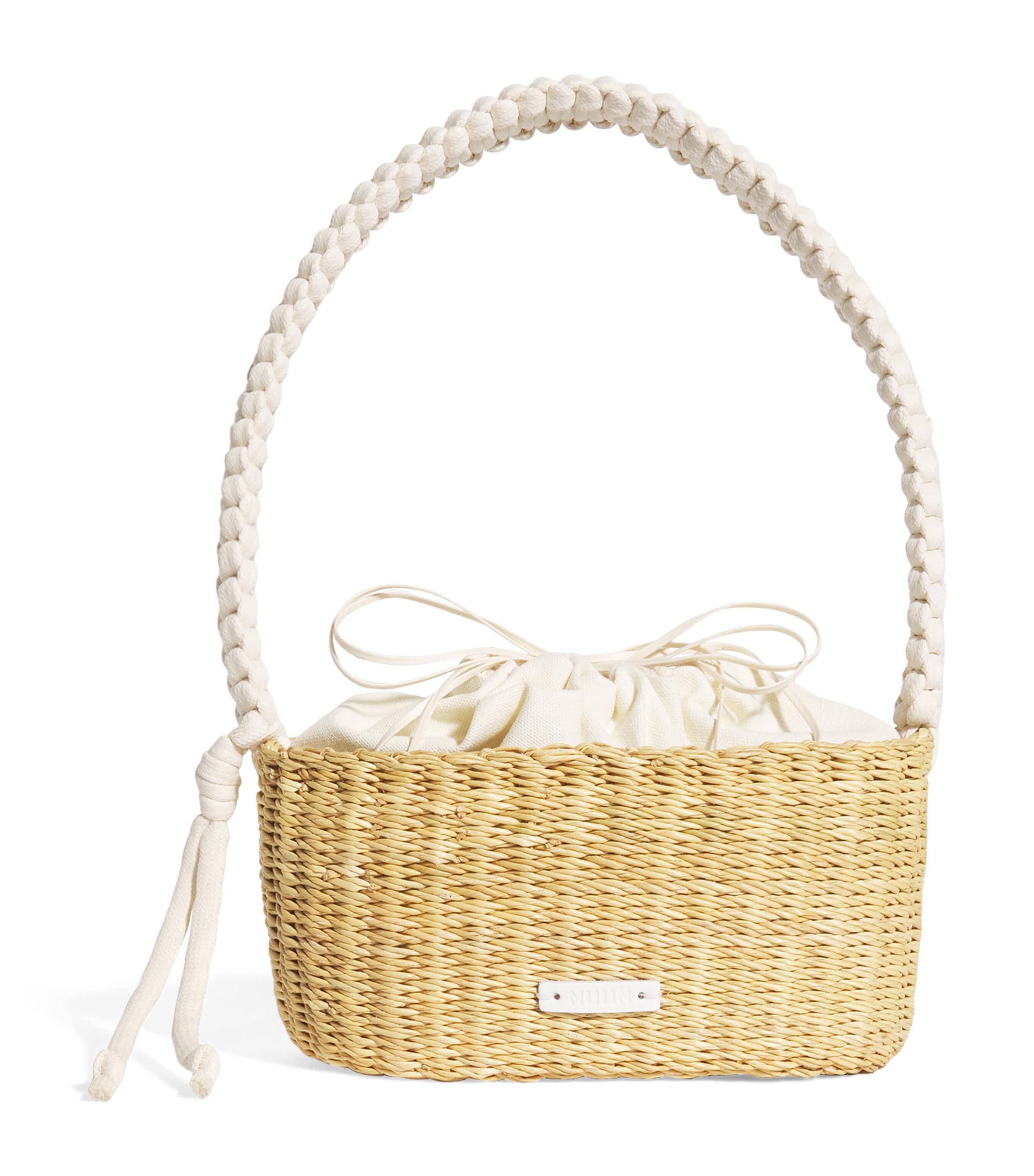 Muun Straw Kate Shoulder Bag by MUUN
