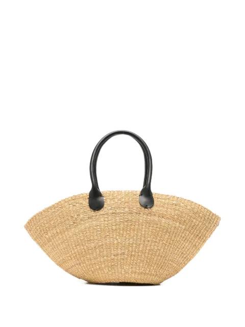 Sophia woven tote bag by MUUN