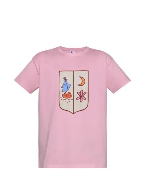 graphic-print T-shirt by MUZARADI