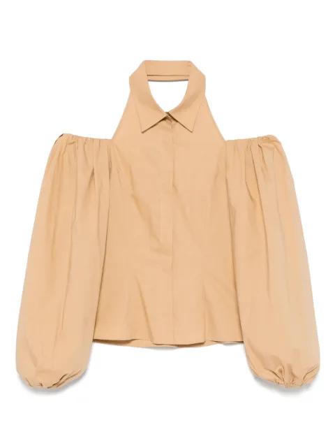 off-shoulder shirt by MVP WARDROBE