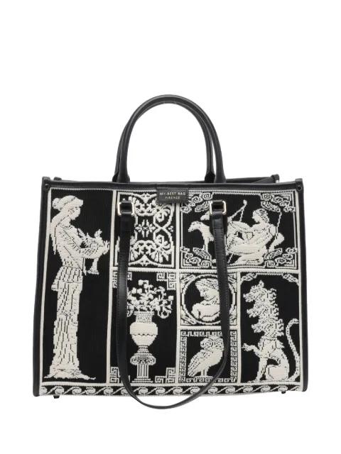 Big Atena Agora' patterned tote bag by MY BEST BAG