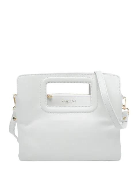cutout leather clutch bag by MY BEST BAG