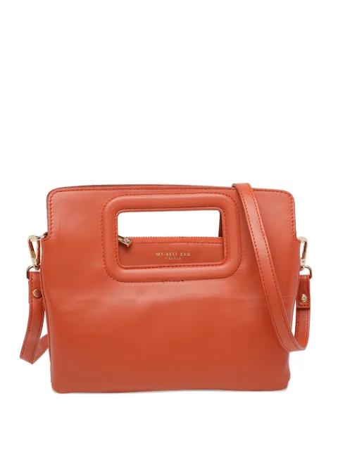 cutout leather clutch bag by MY BEST BAG