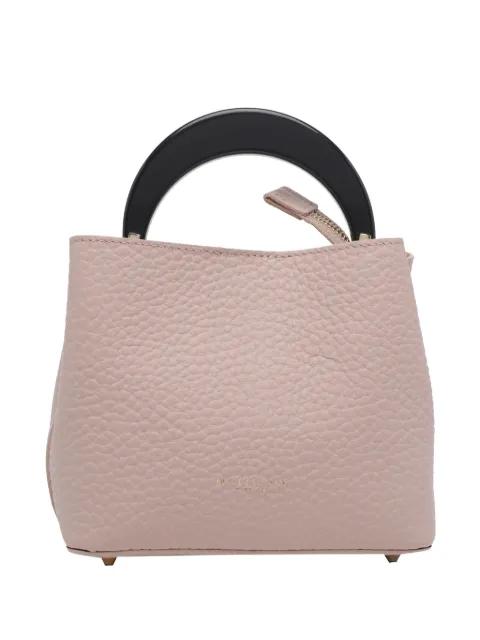 grainy leather handbag by MY BEST BAG