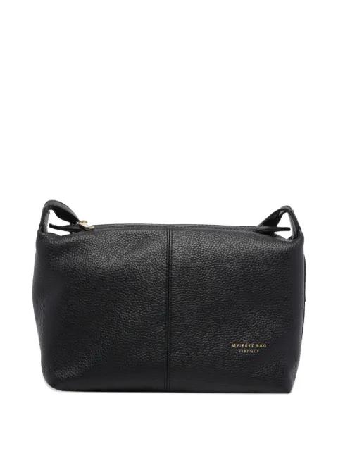 grainy leather shoulder bag by MY BEST BAG