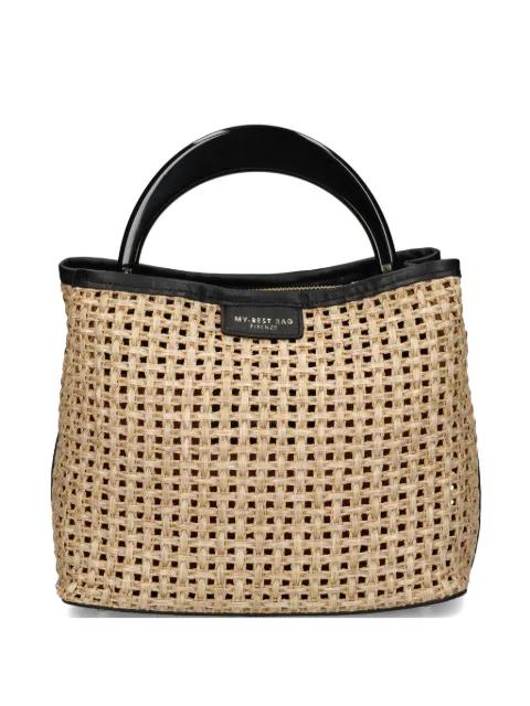 raffia tote bag by MY BEST BAG