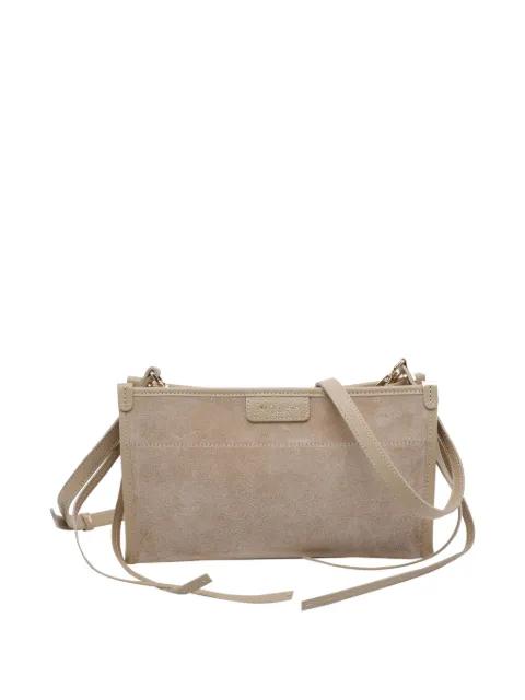 suede leather clutch bag by MY BEST BAG